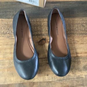 Lucky Brand Black oiled cabretta new size 8